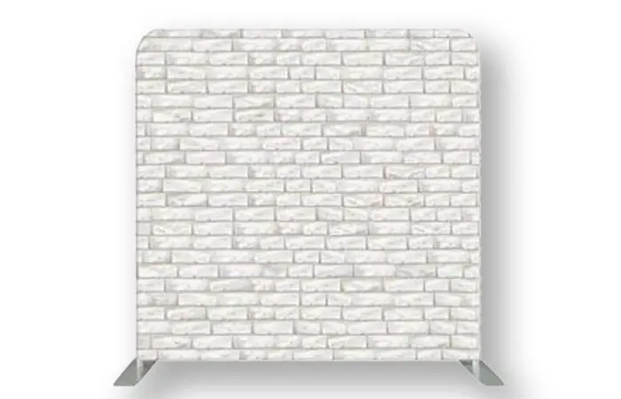 White Brick Wall Fotohintergrund