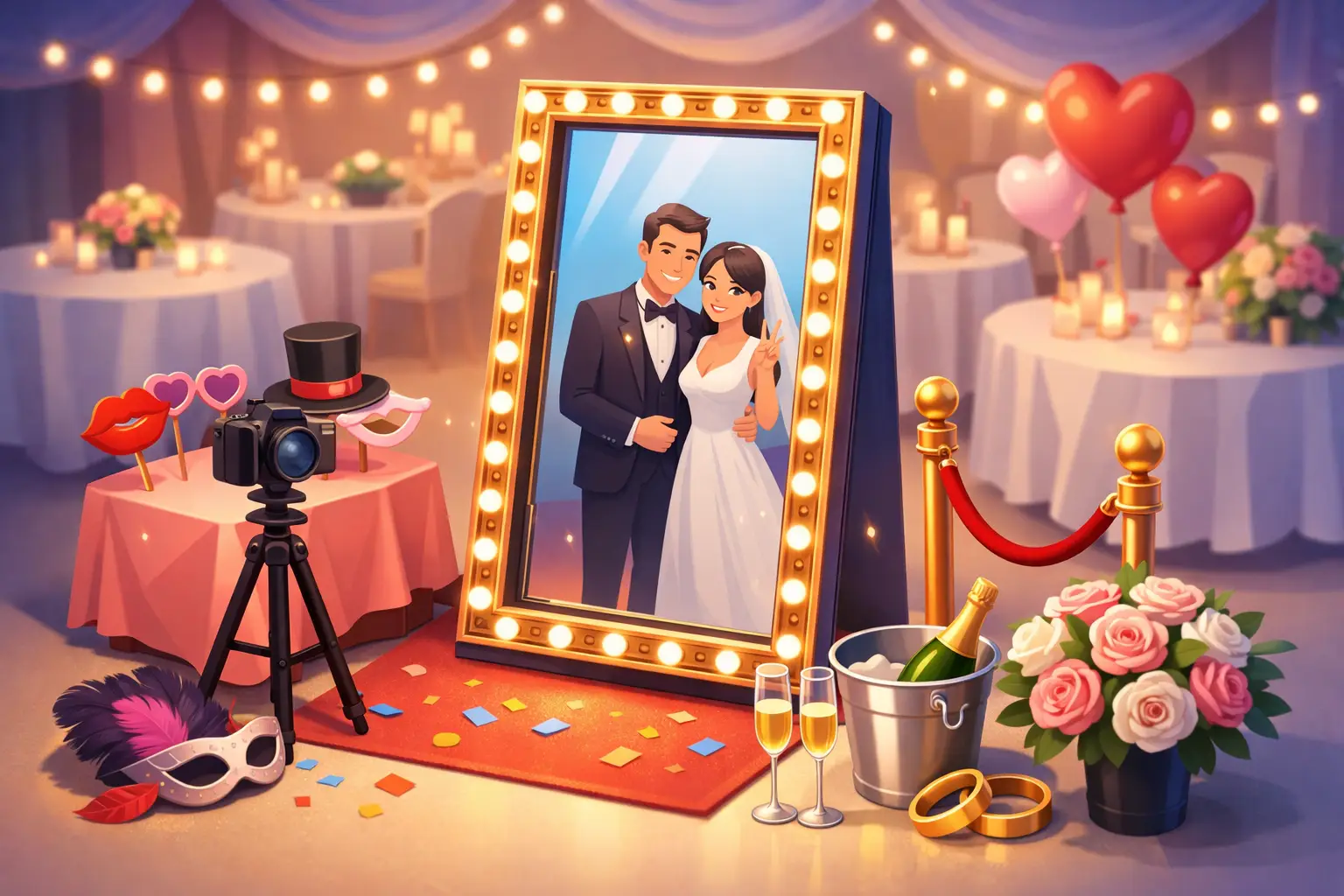 Fotospiegel Hochzeit buchen: Was wirklich zählt