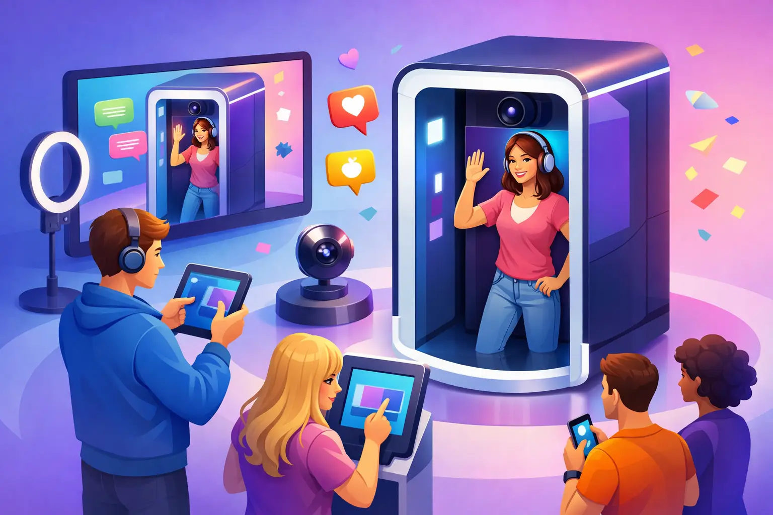 Interaktive Markenerlebnisse mit Videobooth